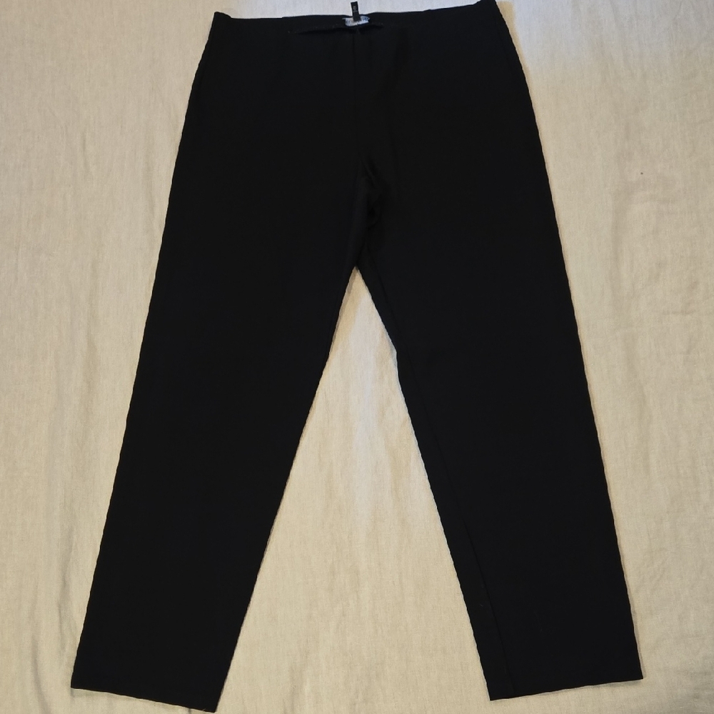 Eileen Fisher Women's Charcoal Dress Pants